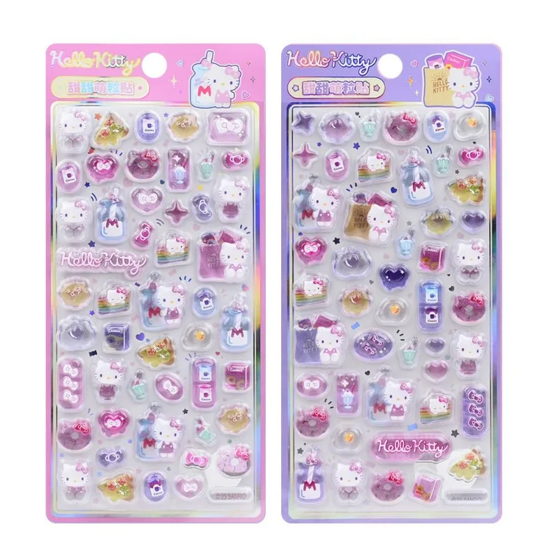 Hello Kitty 3D Embossed Transparent Stickers Kawaii Sanrio Merchandise Cartoon Character Decorative Gifts Small
Hello Kitty 3D Embossed Transparent Stickers Kawaii Sanrio Merchandise Cartoon Character Decorative Gifts Small