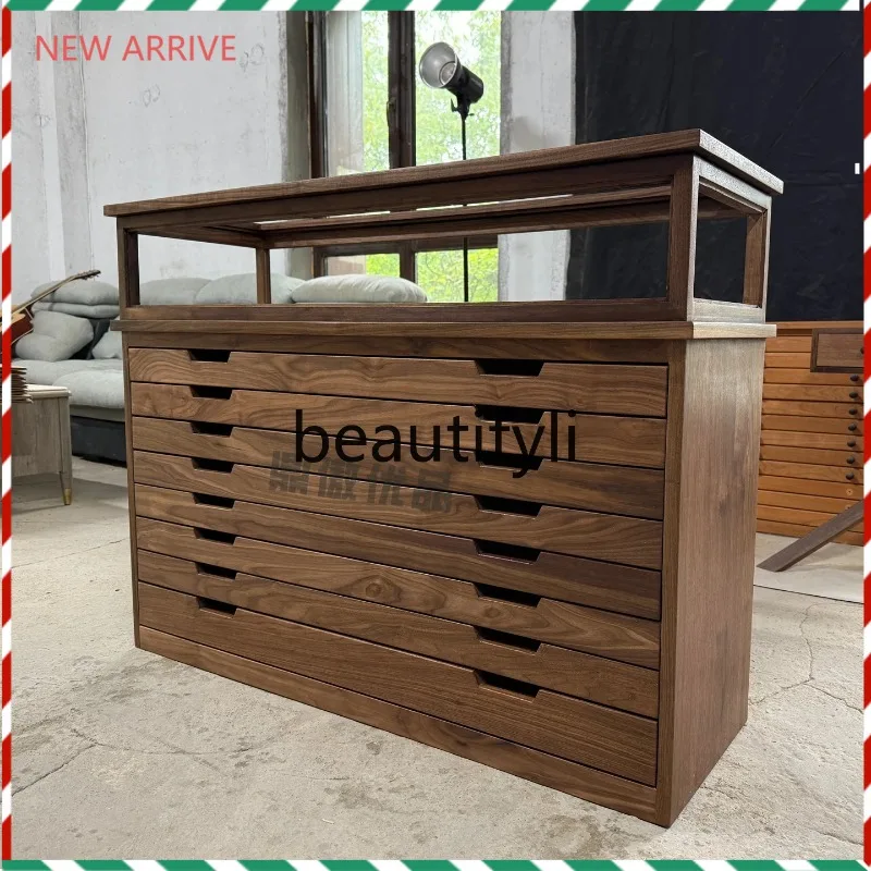 D2520 Black Walnut Wood Display Cabinet Vintage Solid Wood Jewelry Cabinet Shelf Full Solid Wood
D2520 Black Walnut Wood Display Cabinet Vintage Solid Wood Jewelry Cabinet Shelf Full Solid Wood