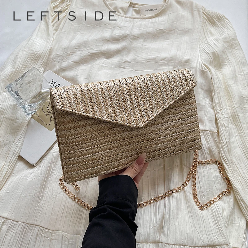Women's Small Woven Straw Envelope Bag Vacation Elegant Daily Party Dating Chain Crossbody Bags 2026 Summer Handbags and Purses
Women's Small Woven Straw Envelope Bag Vacation Elegant Daily Party Dating Chain Crossbody Bags 2026 Summer Handbags and Purses