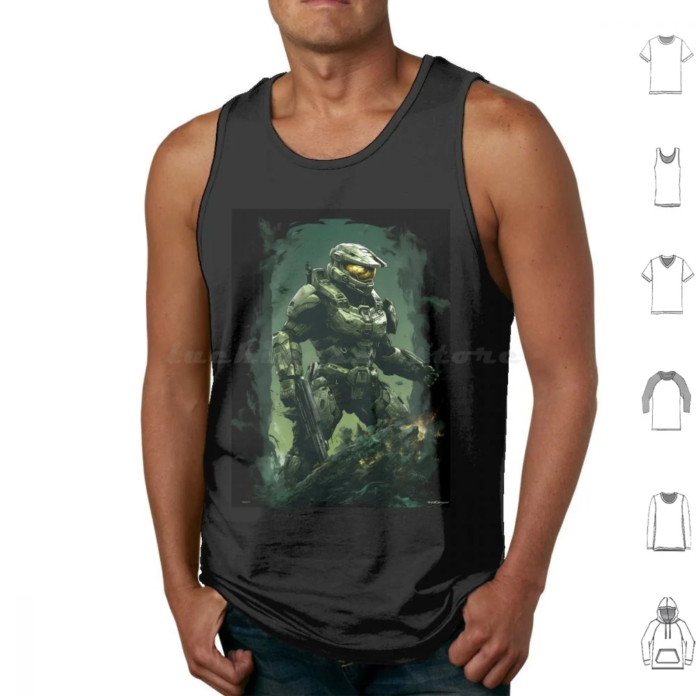 Master Chief Tank Tops Vest Sleeveless Master Chief Abstract Art Gaming Art Video Game Fan Art Gaming Fan Gaming Armor
Master Chief Tank Tops Vest Sleeveless Master Chief Abstract Art Gaming Art Video Game Fan Art Gaming Fan Gaming Armor