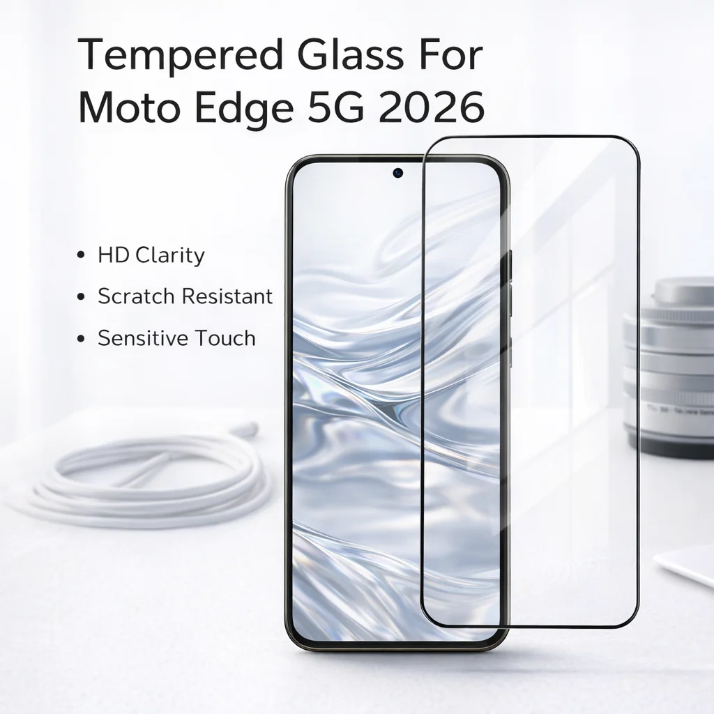 Tempered Glass For Moto Edge 5G 2026 Protector Film Anti Fingerprint 9H Hardness Anti Scratch Full Screen Coverage FM0003
Tempered Glass For Moto Edge 5G 2026 Protector Film Anti Fingerprint 9H Hardness Anti Scratch Full Screen Coverage FM0003