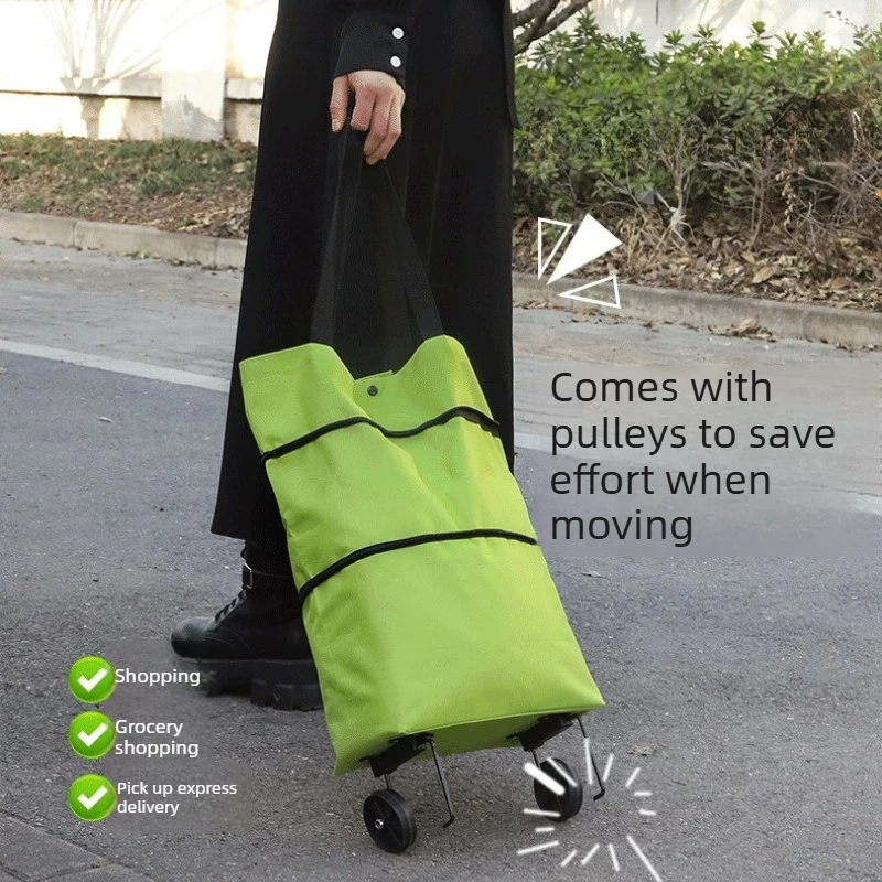 Foldable Shopping Cart with Wheels Large Capacity Portable Rolling Grocery Bag for Supermarket
Foldable Shopping Cart with Wheels Large Capacity Portable Rolling Grocery Bag for Supermarket