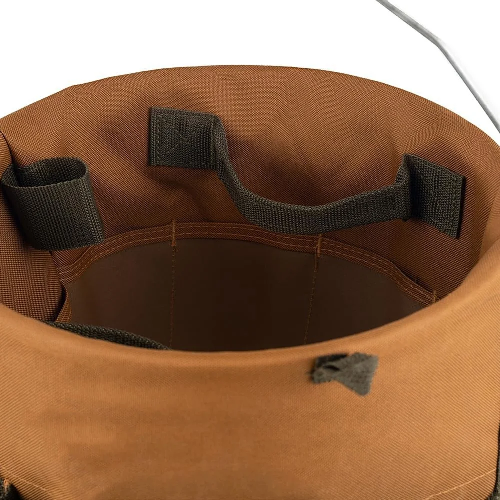 AB34 - Для мастерской, гаража и использования в дороге - Профессиональный органайзер для инструментов в 5-галлонном ведре (коричневый), портативный
AB34 - Для мастерской, гаража и использования в дороге - Профессиональный органайзер для инструментов в 5-галлонном ведре (коричневый), портативный