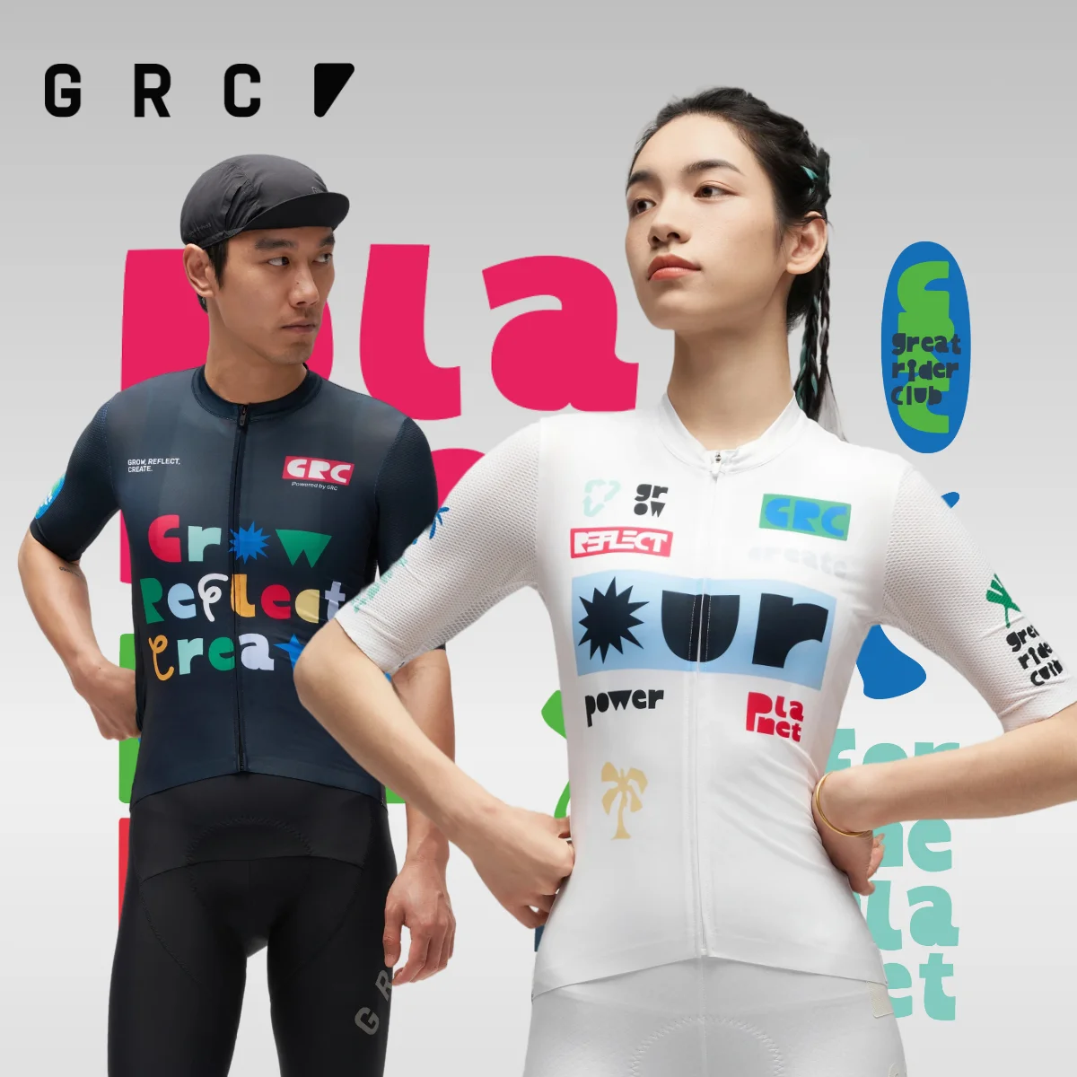 GRC Cycling Apparel Colorful Power Jersey
GRC Cycling Apparel Colorful Power Jersey