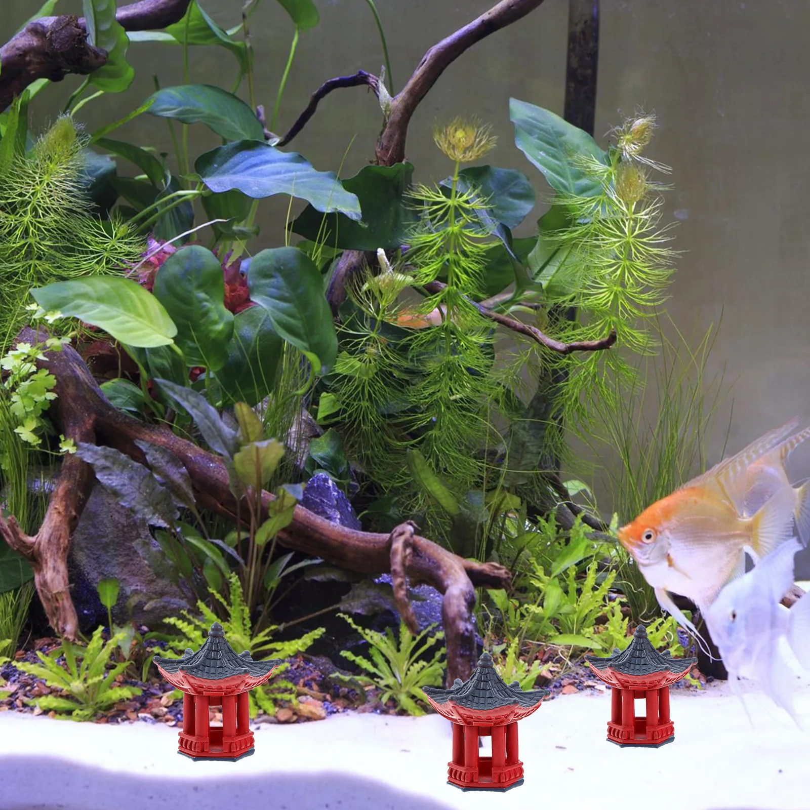 4Pcs Mini Pavilion Statue Resin Realistic Mini Garden Bonsai Micro Landscape Decor Miniature Pavilion Statue
4Pcs Mini Pavilion Statue Resin Realistic Mini Garden Bonsai Micro Landscape Decor Miniature Pavilion Statue