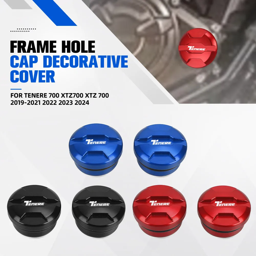 For YAMAHA TENERE 700 XTZ700 XTZ 700 2019-2021 2022 2023 2024 Motorcycle Accessories Frame Hole Cap Plug Frame Cap ALUMINIUM
For YAMAHA TENERE 700 XTZ700 XTZ 700 2019-2021 2022 2023 2024 Motorcycle Accessories Frame Hole Cap Plug Frame Cap ALUMINIUM