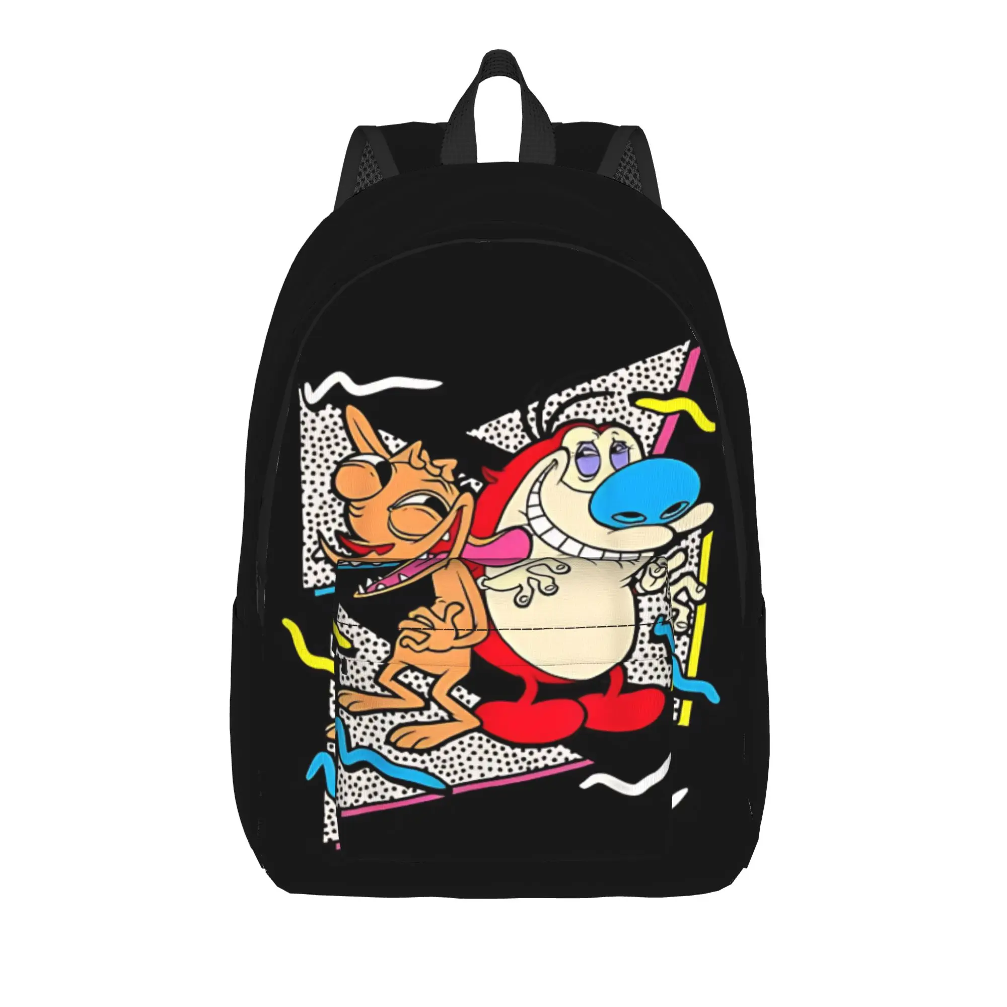 Ren & Stimpy Schoolbag Back to school season Vintage Chihuahua Fashion Backpack
Ren & Stimpy Schoolbag Back to school season Vintage Chihuahua Fashion Backpack