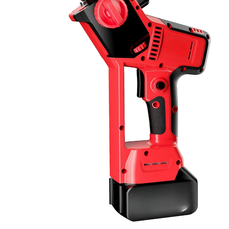 Lithium battery chainsaw Small household handheld large capacity rechargeable logging saw Electric single hand
Lithium battery chainsaw Small household handheld large capacity rechargeable logging saw Electric single hand