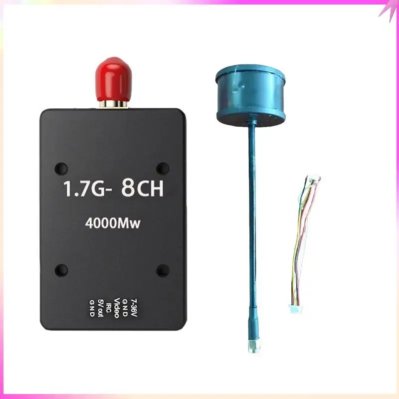 B68C For FPV Audio Video Transmitter 1.7G 4W VTX 8CH For RC Racing Cars Long Range Drones 7-36V Power Supply With Antenna(PAL/NT
B68C For FPV Audio Video Transmitter 1.7G 4W VTX 8CH For RC Racing Cars Long Range Drones 7-36V Power Supply With Antenna(PAL/NT