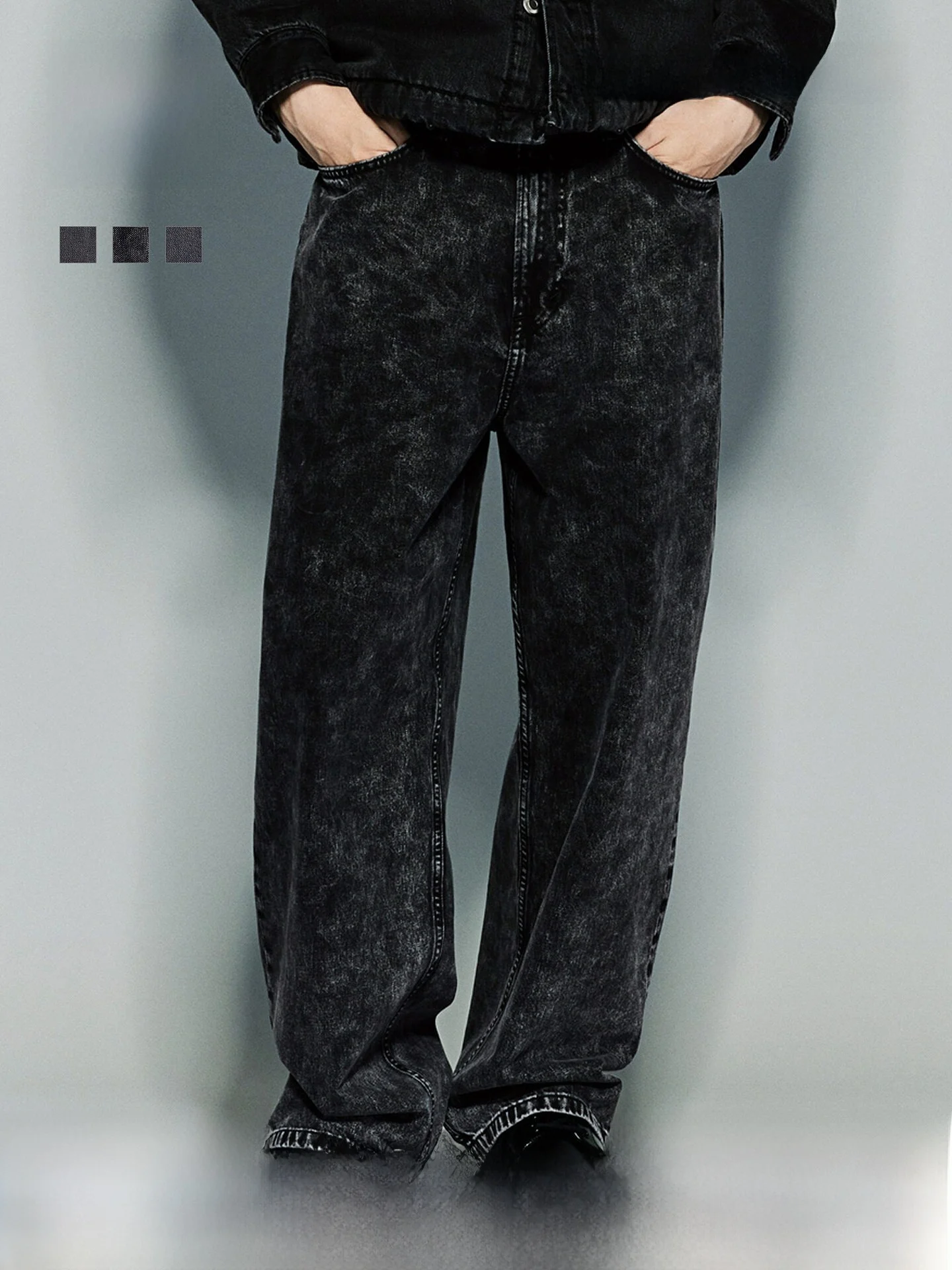 H&M Men's Loose Fit Summer Denim Jeans Casual mid Waist Cotton Youth Fashion Comfortable Breathable Straight Leg Trousers
H&M Men's Loose Fit Summer Denim Jeans Casual mid Waist Cotton Youth Fashion Comfortable Breathable Straight Leg Trousers