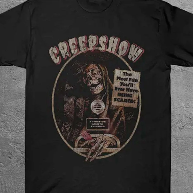 Men's Retro "1982 Horror Movie" T-Shirt - Loose Version Retro "The Most Painful Bite Ever!" Zombie Skull Design "T-Shirt
Men's Retro "1982 Horror Movie" T-Shirt - Loose Version Retro "The Most Painful Bite Ever!" Zombie Skull Design "T-Shirt