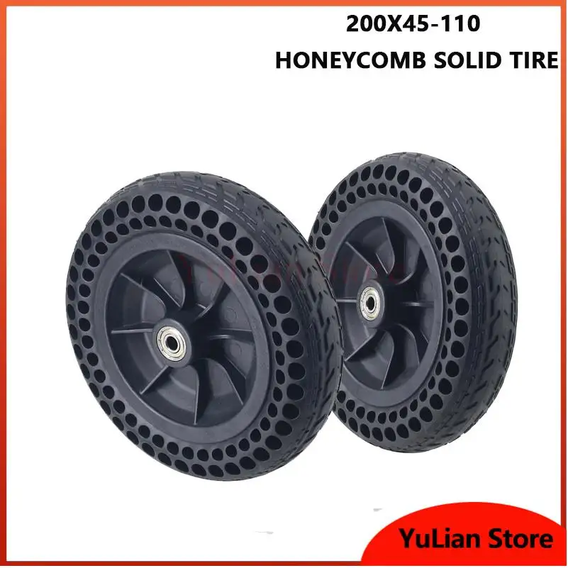 Honeycomb Solid Tire 8 Inch W/Wheel Hub Set 200X45-110 For Electric Scooter Wheelchair No Inflation Inner Diameter 8Mm
Honeycomb Solid Tire 8 Inch W/Wheel Hub Set 200X45-110 For Electric Scooter Wheelchair No Inflation Inner Diameter 8Mm