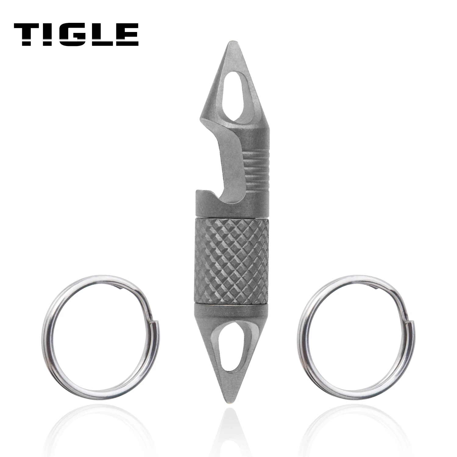 TOGLE Titanium Keychain New Multifunctional EDC Tool Mini Keyring Bottle Opener Utility
TOGLE Titanium Keychain New Multifunctional EDC Tool Mini Keyring Bottle Opener Utility