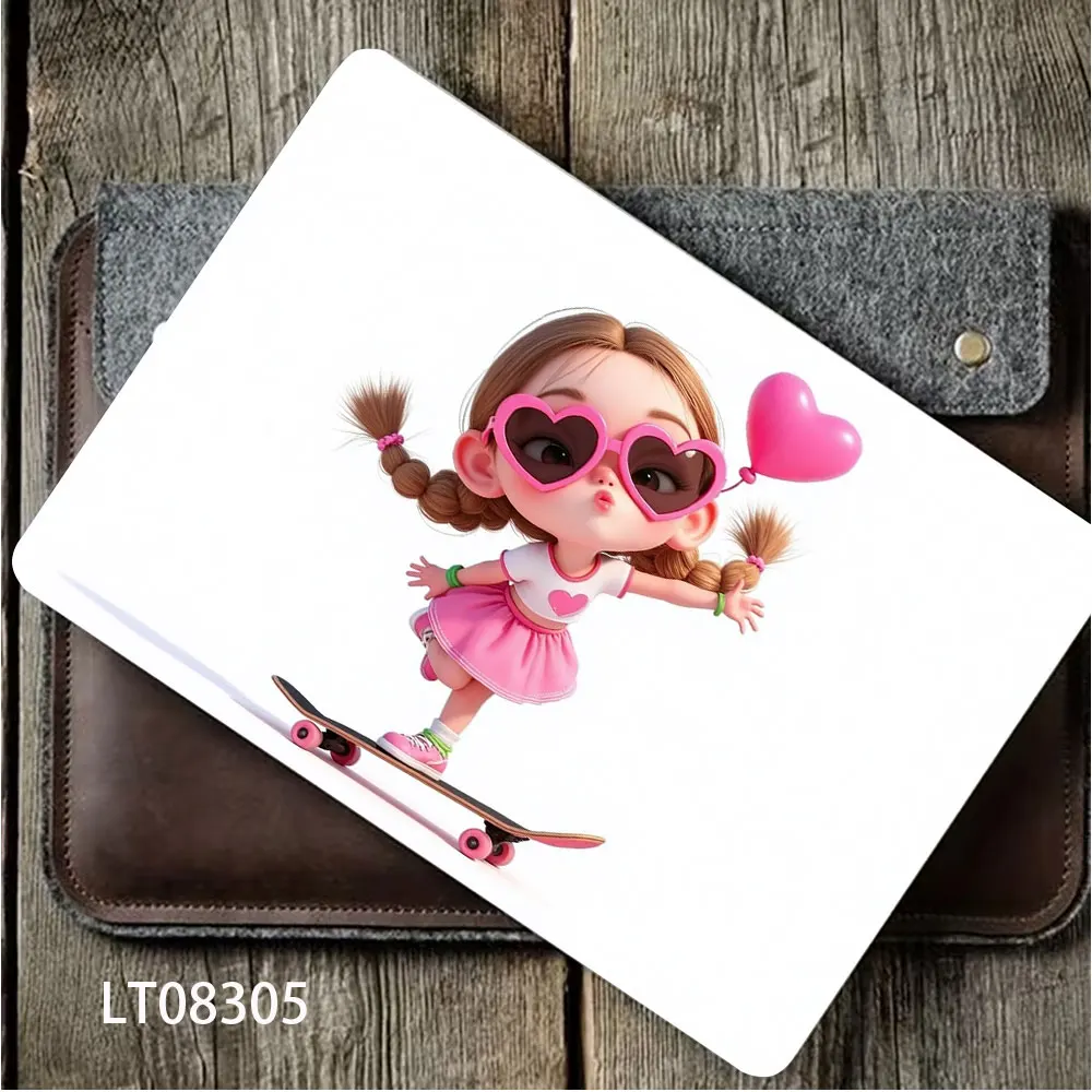 2PCS Cute Cartoon Girl Laptop Skin Sticker, Pink Heart Skateboard Decal Cover for Macbook HP Dell Lenovo
2PCS Cute Cartoon Girl Laptop Skin Sticker, Pink Heart Skateboard Decal Cover for Macbook HP Dell Lenovo