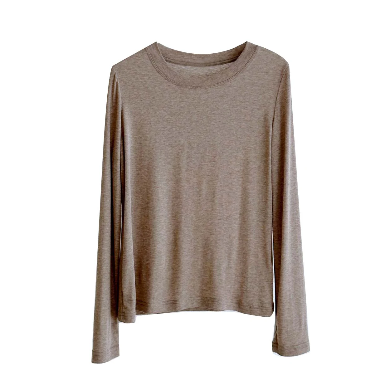 Women Lyocell Wool T Shirt Crew Neck Long Sleeve Tees Tops Light Weight Layering Shirts
Women Lyocell Wool T Shirt Crew Neck Long Sleeve Tees Tops Light Weight Layering Shirts
