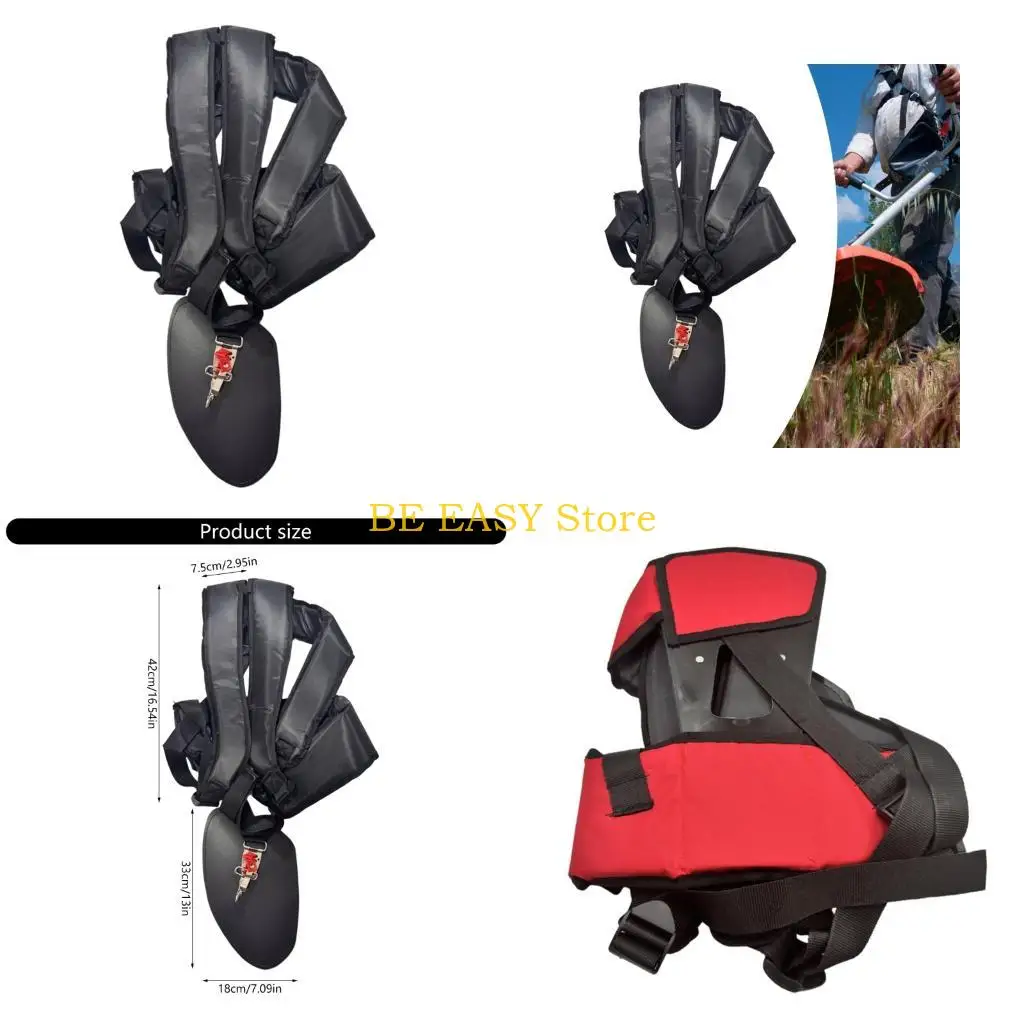 E28F Multipurpose Shoulder Harness For Gas Electric Trimmers Durable Ergonomic Design With Quick Release Buckles
E28F Multipurpose Shoulder Harness For Gas Electric Trimmers Durable Ergonomic Design With Quick Release Buckles
