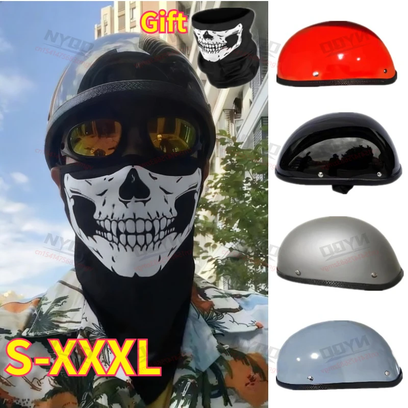Vintage Retro German Soldier Half Helmet Fiberglass Shell Lightweight Cruise Off Road Motorcycle Helmet Cool Stylish Design
Vintage Retro German Soldier Half Helmet Fiberglass Shell Lightweight Cruise Off Road Motorcycle Helmet Cool Stylish Design