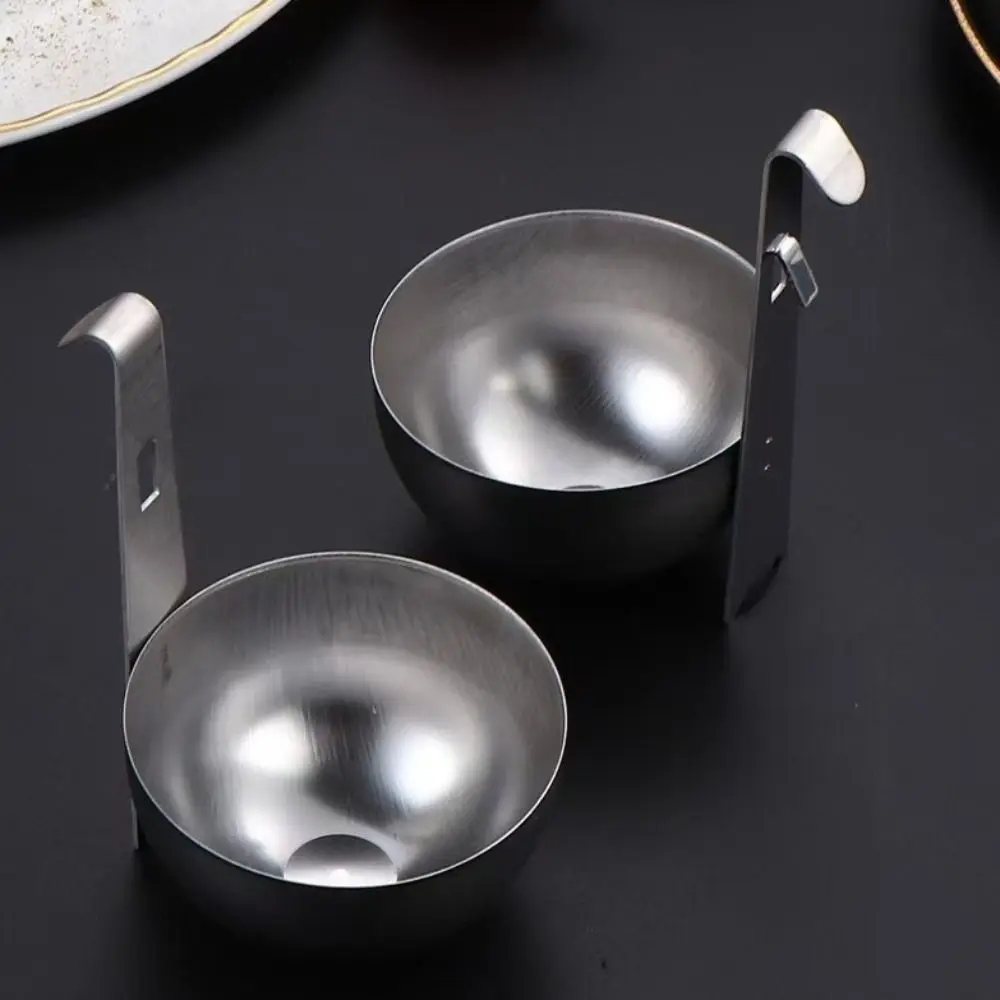 10Pcs Stainless Steel Poached Egg Maker with Hanger Hook Heating Mold Egg Poaching Pan Steaming Gadgets Cookware
10Pcs Stainless Steel Poached Egg Maker with Hanger Hook Heating Mold Egg Poaching Pan Steaming Gadgets Cookware