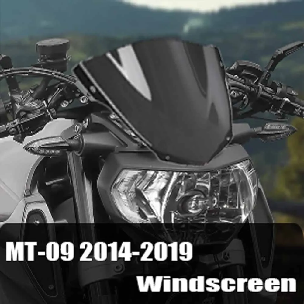 Windshield Windscreen Wind Deflector for Yamaha MT09 FZ09 For MT-09 FZ-09 MT FZ 09 2014 2015 2016 motorcycles accessories
Windshield Windscreen Wind Deflector for Yamaha MT09 FZ09 For MT-09 FZ-09 MT FZ 09 2014 2015 2016 motorcycles accessories