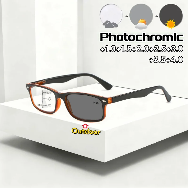 Progressive Multifocal Photochromic Reading Glasses for Both Near and Far Business Eyeglasses Eye Protection +1.0 To +4.0
Progressive Multifocal Photochromic Reading Glasses for Both Near and Far Business Eyeglasses Eye Protection +1.0 To +4.0