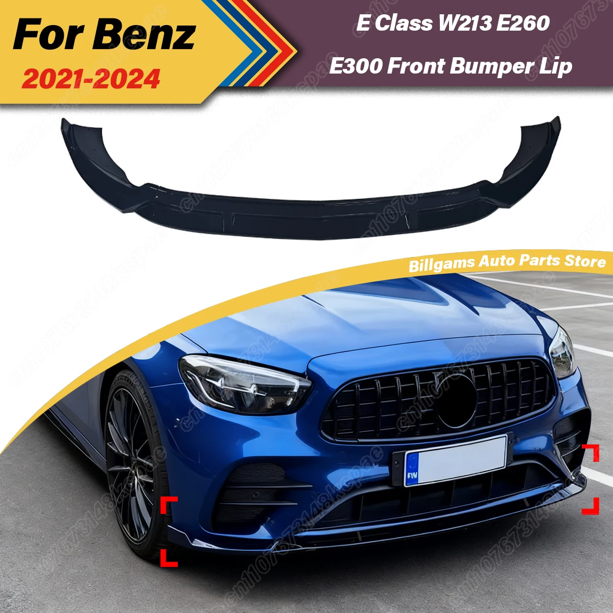 For Mercedes Benz E Class W213 E260 E300 2021 2022 2023 2024 BBS Style Automobile Front Bumper Spoiler Board Decoration Body Kit
For Mercedes Benz E Class W213 E260 E300 2021 2022 2023 2024 BBS Style Automobile Front Bumper Spoiler Board Decoration Body Kit