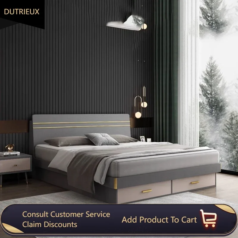 Wood Simple Double Bed Kawaii Storage High End Safe Queen Bedroom Bed Twin Modern Storage European Camas De Casal Furniture
Wood Simple Double Bed Kawaii Storage High End Safe Queen Bedroom Bed Twin Modern Storage European Camas De Casal Furniture