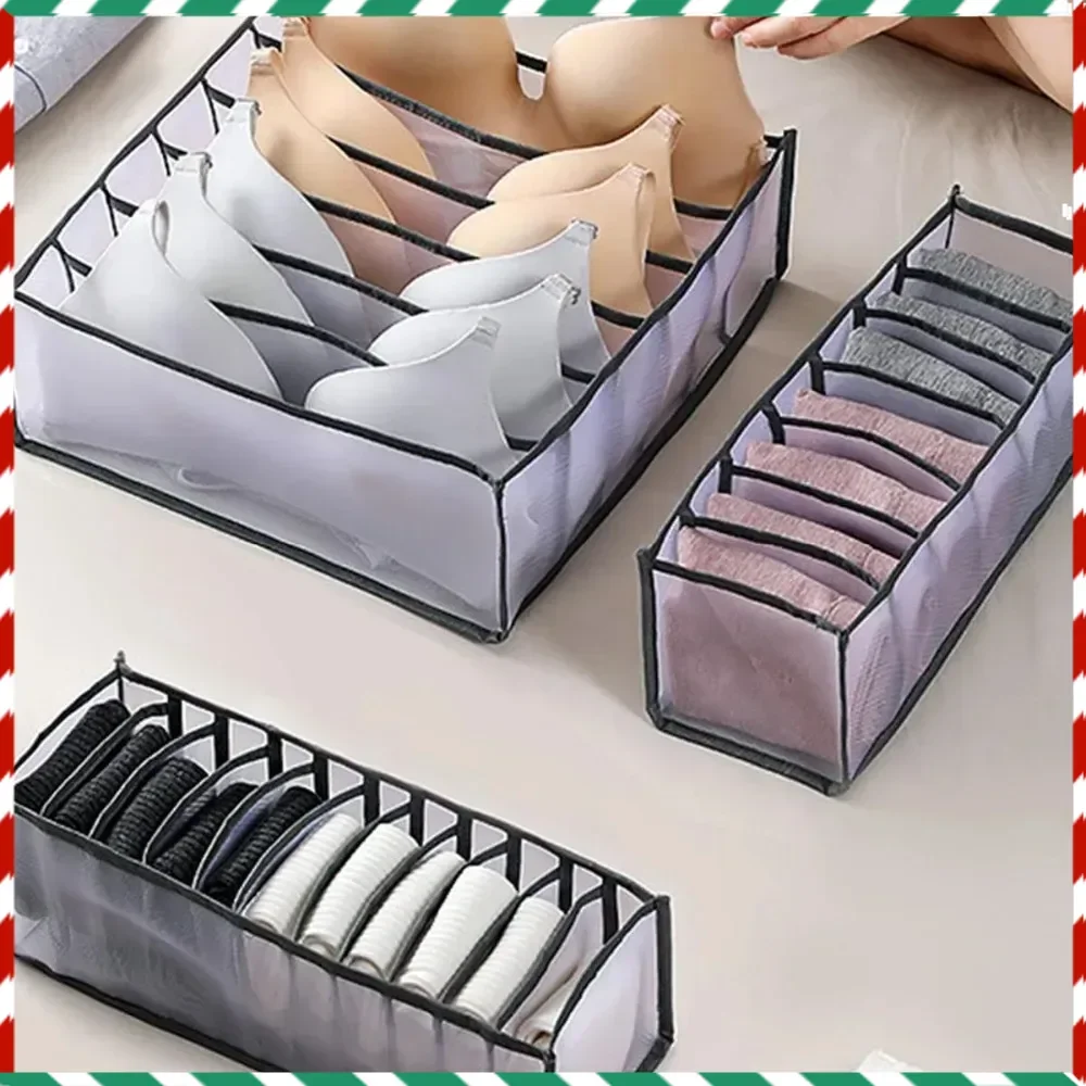 1PC- Closet Organizer for Socks Home Separated Underwear Storage Box 7/9/11 Grids Jeans Bra Organizer Foldable Drawer Organizer
1PC- Closet Organizer for Socks Home Separated Underwear Storage Box 7/9/11 Grids Jeans Bra Organizer Foldable Drawer Organizer