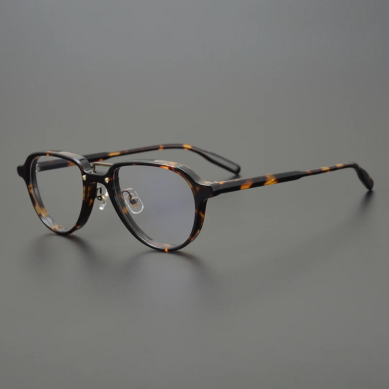 Niche retro pilot glasses frame men's and women's literary personality tortoiseshell full-frame optical prescription glasses
Niche retro pilot glasses frame men's and women's literary personality tortoiseshell full-frame optical prescription glasses
