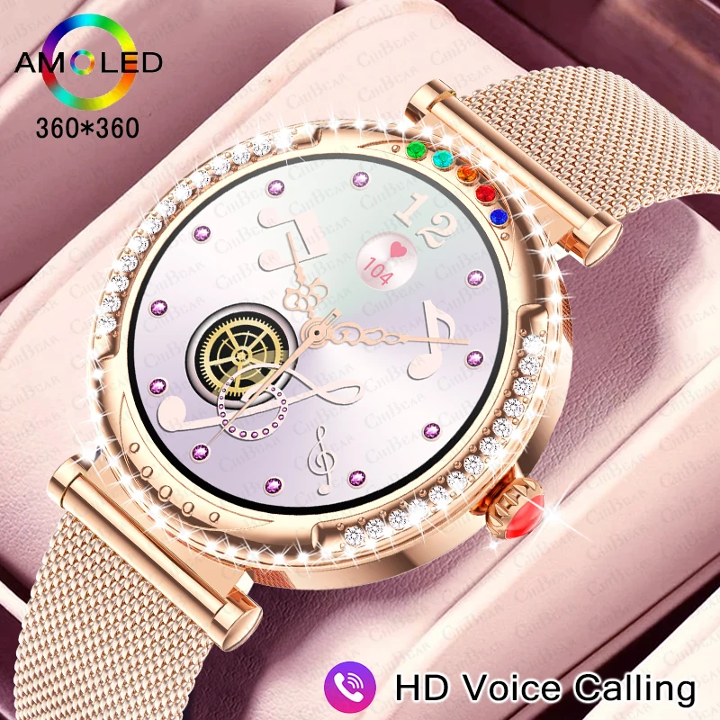 ChiBear 2024 New Bluetooth Call Smart Watch Women ECG+PPG Smartwatch Fashion Sport Health Ladies Watch Waterproof Girl Bracelets
ChiBear 2024 New Bluetooth Call Smart Watch Women ECG+PPG Smartwatch Fashion Sport Health Ladies Watch Waterproof Girl Bracelets