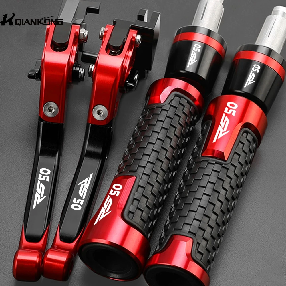 For APRILIA RS50 RS 50 1999 2000 2001 2002 2003 2004 2005 CNC Motorcycle Adjustable Brake Clutch Levers Handlebar grips ends
For APRILIA RS50 RS 50 1999 2000 2001 2002 2003 2004 2005 CNC Motorcycle Adjustable Brake Clutch Levers Handlebar grips ends