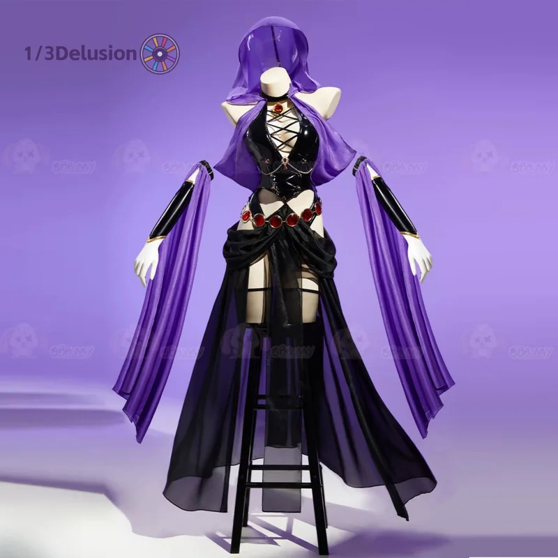 1/3Delusion Store SABBAT OF THE WITCH Dancing Girl Cosplay Costume Anime Role Play Women Sexy Elegant Halloween Party Suit
1/3Delusion Store SABBAT OF THE WITCH Dancing Girl Cosplay Costume Anime Role Play Women Sexy Elegant Halloween Party Suit