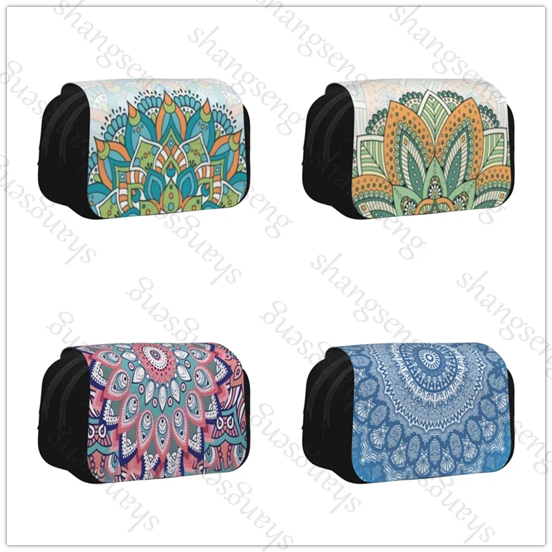 Vintage Mandala Double Layer Flip Pencil Bag School Supplies Children's Pencil Box Storage Cosmetic Bag Gift
Vintage Mandala Double Layer Flip Pencil Bag School Supplies Children's Pencil Box Storage Cosmetic Bag Gift