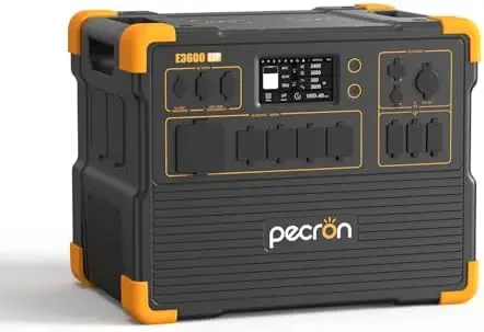 Portable Power Station 3072Wh E3600LFP, 5x3600W AC Outlets Power Station, LiFePO4 Battery Backup Expanded to 18.43kWh
Portable Power Station 3072Wh E3600LFP, 5x3600W AC Outlets Power Station, LiFePO4 Battery Backup Expanded to 18.43kWh