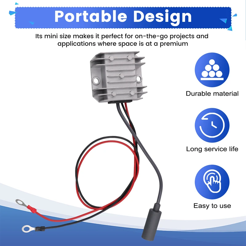 【BUY NOW】For Starlink Mini Dc to Dc Boost Converter 1.5A 12v 24V to 30v Step Up Voltage Converter Adapter with Cable Female Plug
【BUY NOW】For Starlink Mini Dc to Dc Boost Converter 1.5A 12v 24V to 30v Step Up Voltage Converter Adapter with Cable Female Plug