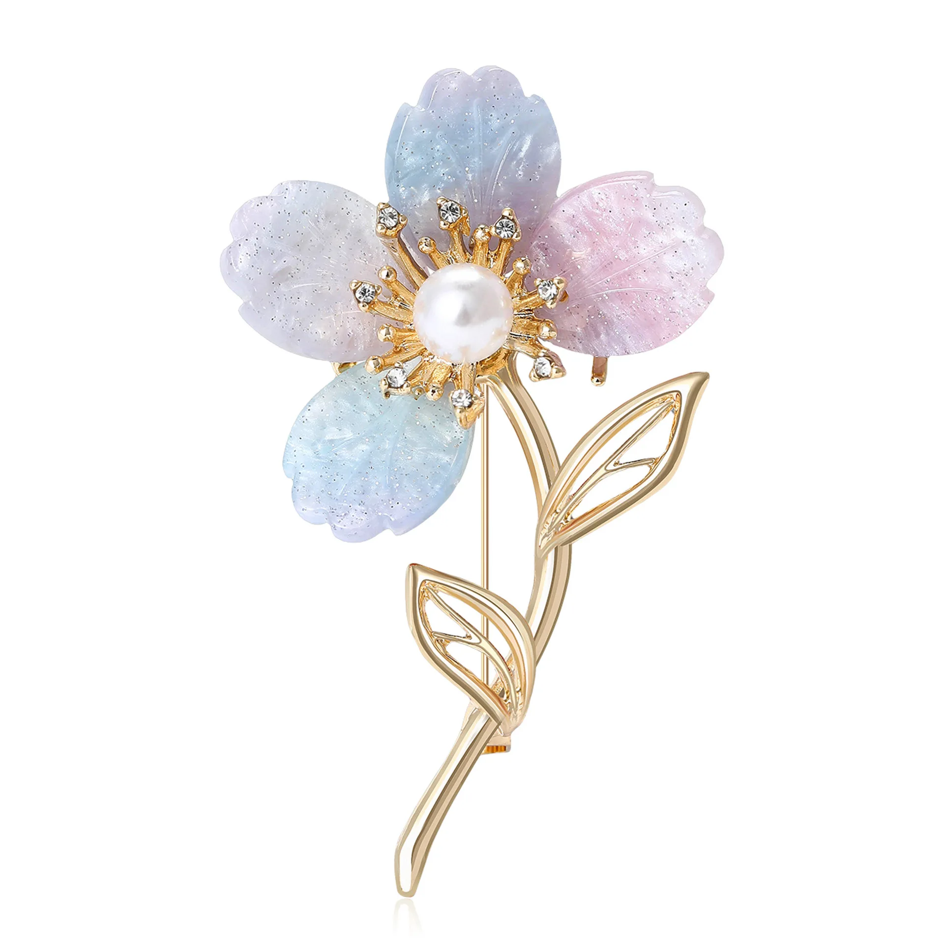 Gorgeous Rhinestone, Exquisite And Light Luxury Resin, 4-Flower Brooch, Women's Neutral Multi-Color Clothing, Classic Lapel Pin
Gorgeous Rhinestone, Exquisite And Light Luxury Resin, 4-Flower Brooch, Women's Neutral Multi-Color Clothing, Classic Lapel Pin
