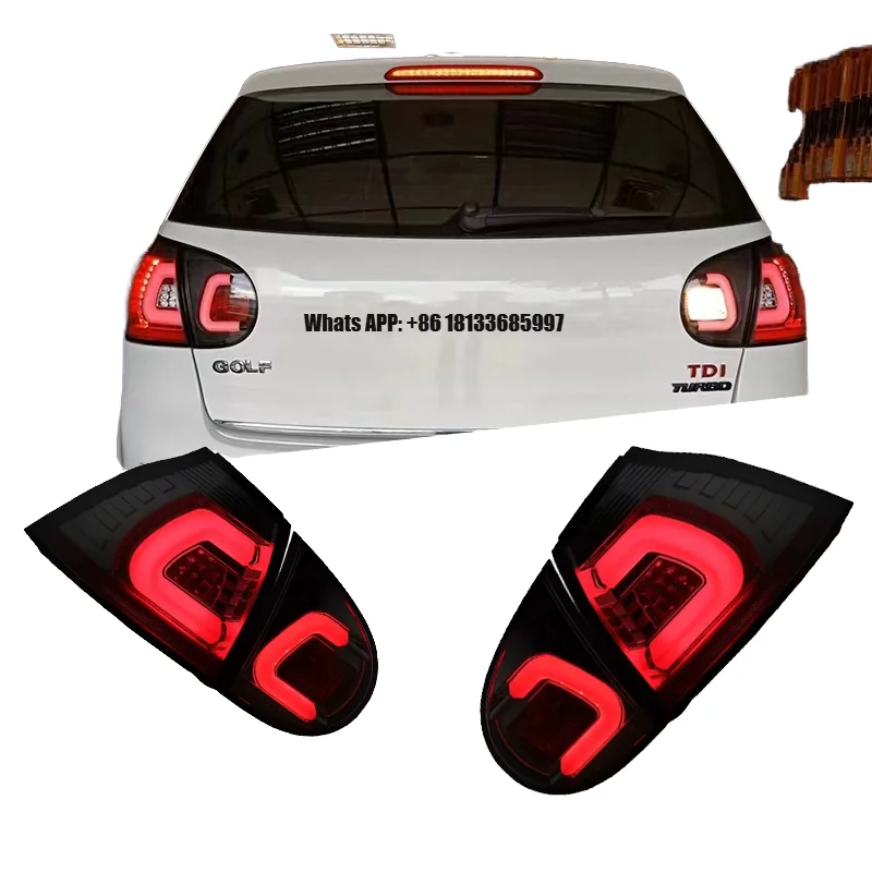 5 Retrofit Tail Light Assembly for 06-08 for Volkswagen Golf 5 Generation LED Turn Tail Light New Condition Dynamic
5 Retrofit Tail Light Assembly for 06-08 for Volkswagen Golf 5 Generation LED Turn Tail Light New Condition Dynamic
