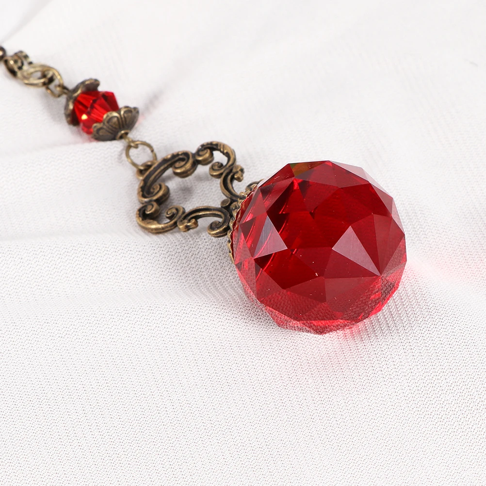 2Pcs 30mm Red Crystal Ball Pendant Chain Decorative Lamp Accessories Ceiling Light Fans Home Bar Cafe Store
2Pcs 30mm Red Crystal Ball Pendant Chain Decorative Lamp Accessories Ceiling Light Fans Home Bar Cafe Store