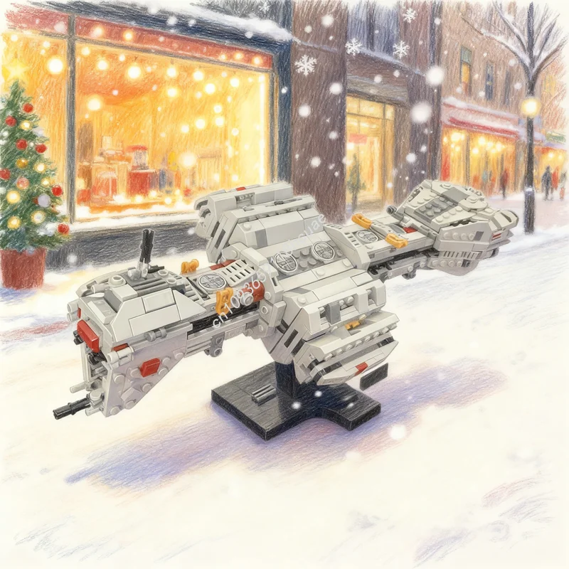 702pcs MOC Icons Babylon 5 Omega Class Destroyer Midi Model Building Blocks Construction DIY Christmas Gifts Toy Creative Idea
702pcs MOC Icons Babylon 5 Omega Class Destroyer Midi Model Building Blocks Construction DIY Christmas Gifts Toy Creative Idea