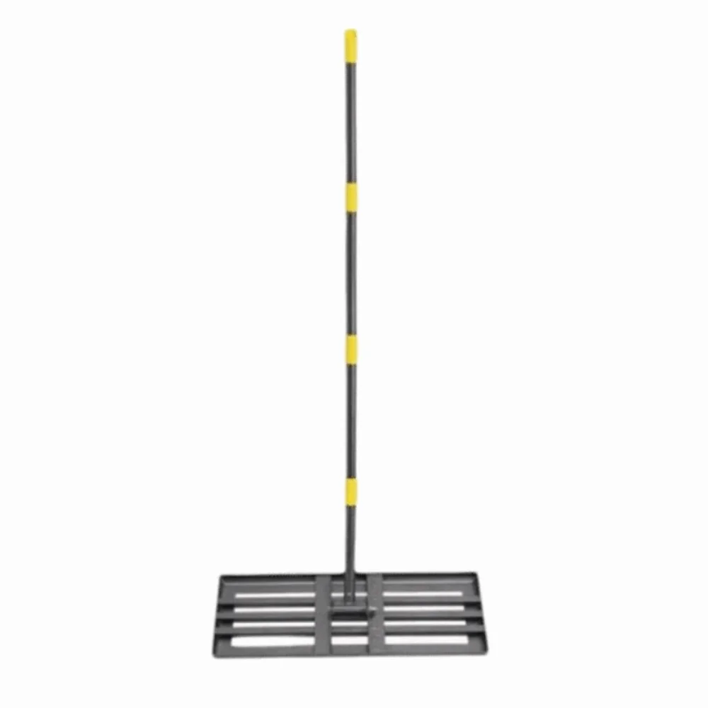 Stainless Steel Lawn Leveling Rake Adjustable Handle Heavy Duty Soil Leveler Durable Construction Smooth Edge Garden Leveler
Stainless Steel Lawn Leveling Rake Adjustable Handle Heavy Duty Soil Leveler Durable Construction Smooth Edge Garden Leveler