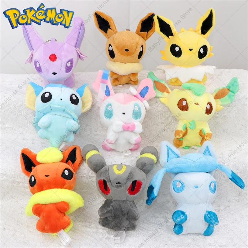 Pokemon Q Version Sylveon Espeon Umbreon Vaporeon Plush Toys Keychain Kawaii Leafeon Jolteon Flareon Glaceon Peluche Dolls Gifts
Pokemon Q Version Sylveon Espeon Umbreon Vaporeon Plush Toys Keychain Kawaii Leafeon Jolteon Flareon Glaceon Peluche Dolls Gifts