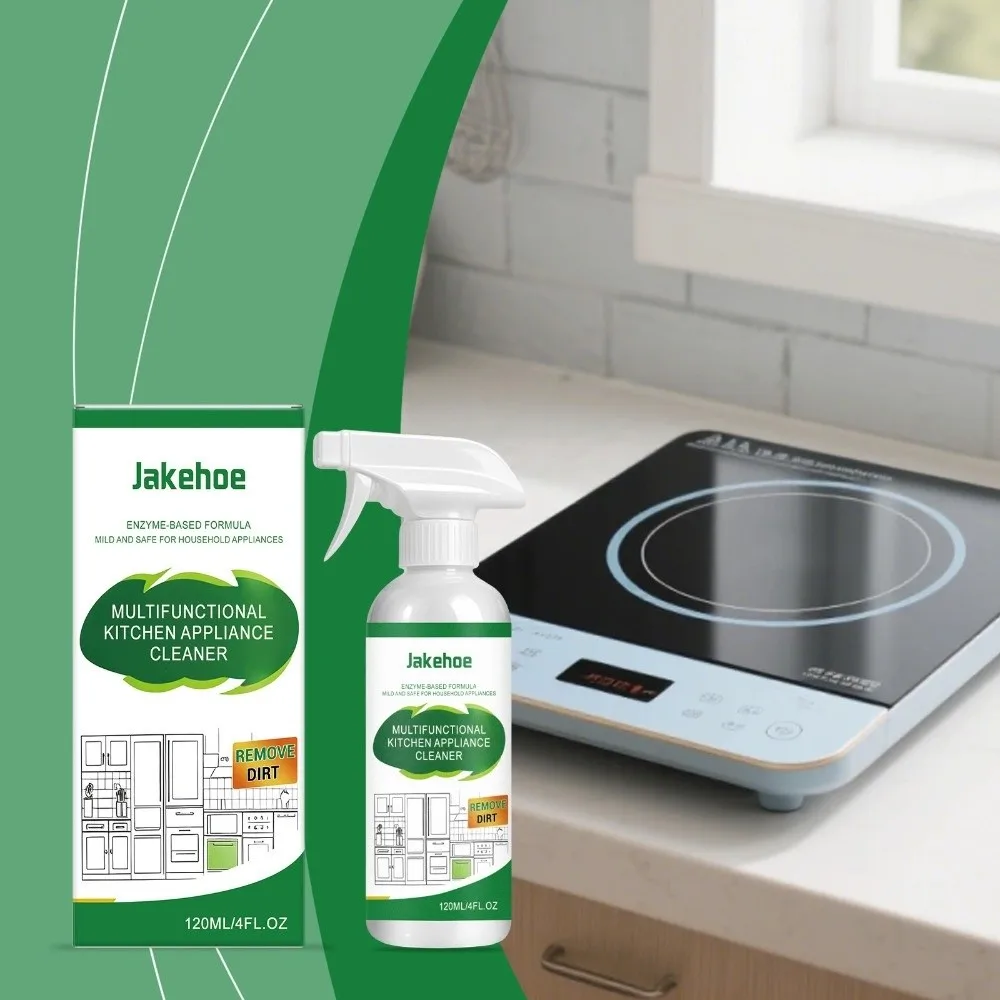 120ML Kitchen Appliance Cleaner Powerful Cleaning Non-Toxic Appliance Stain Remover Multi Purpose Degreaser Spray Cleaner Oven
120ML Kitchen Appliance Cleaner Powerful Cleaning Non-Toxic Appliance Stain Remover Multi Purpose Degreaser Spray Cleaner Oven