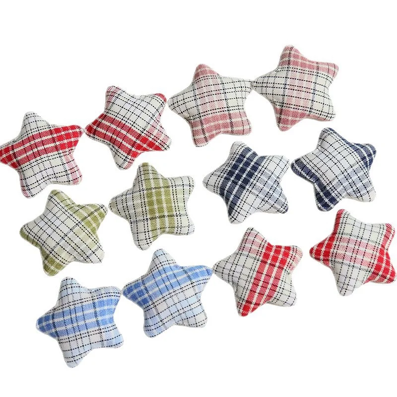 Wholesale 100pcs/lot 22mm color grid pattern print cartoon stars shape cabochon beads diy jewelry garment hair accessory
Wholesale 100pcs/lot 22mm color grid pattern print cartoon stars shape cabochon beads diy jewelry garment hair accessory