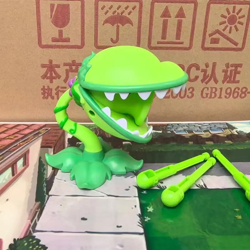 New type of plant fights against zombie-eating flower. Shooting game. Role-playing model. Children's toy. Suitable gift for chil
New type of plant fights against zombie-eating flower. Shooting game. Role-playing model. Children's toy. Suitable gift for chil