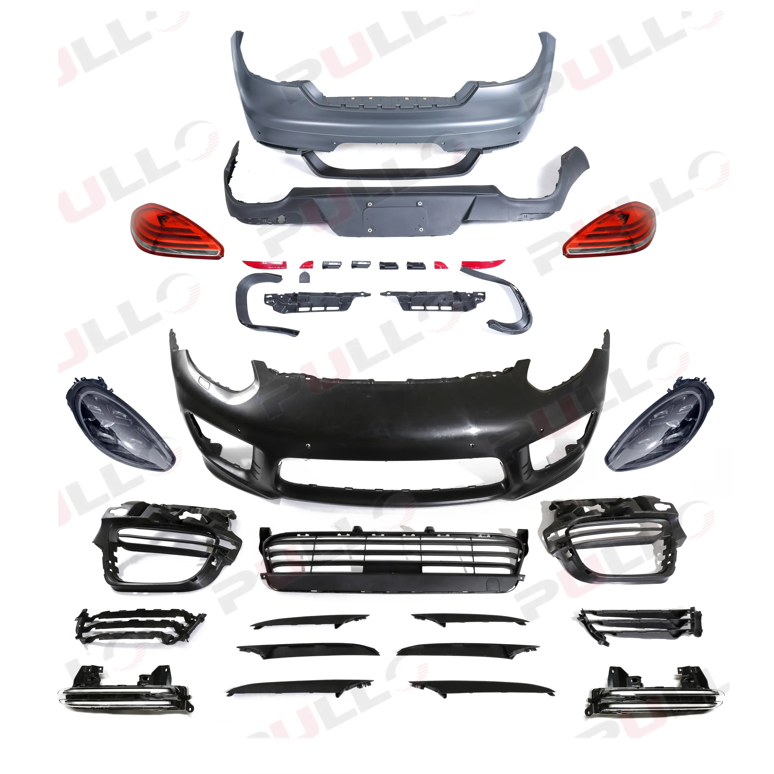 Car Bumper Body Kit for Porsche Panamera 970 Upgrade to 970.2 Style,with Auto Lamps,tail Pipes
Car Bumper Body Kit for Porsche Panamera 970 Upgrade to 970.2 Style,with Auto Lamps,tail Pipes