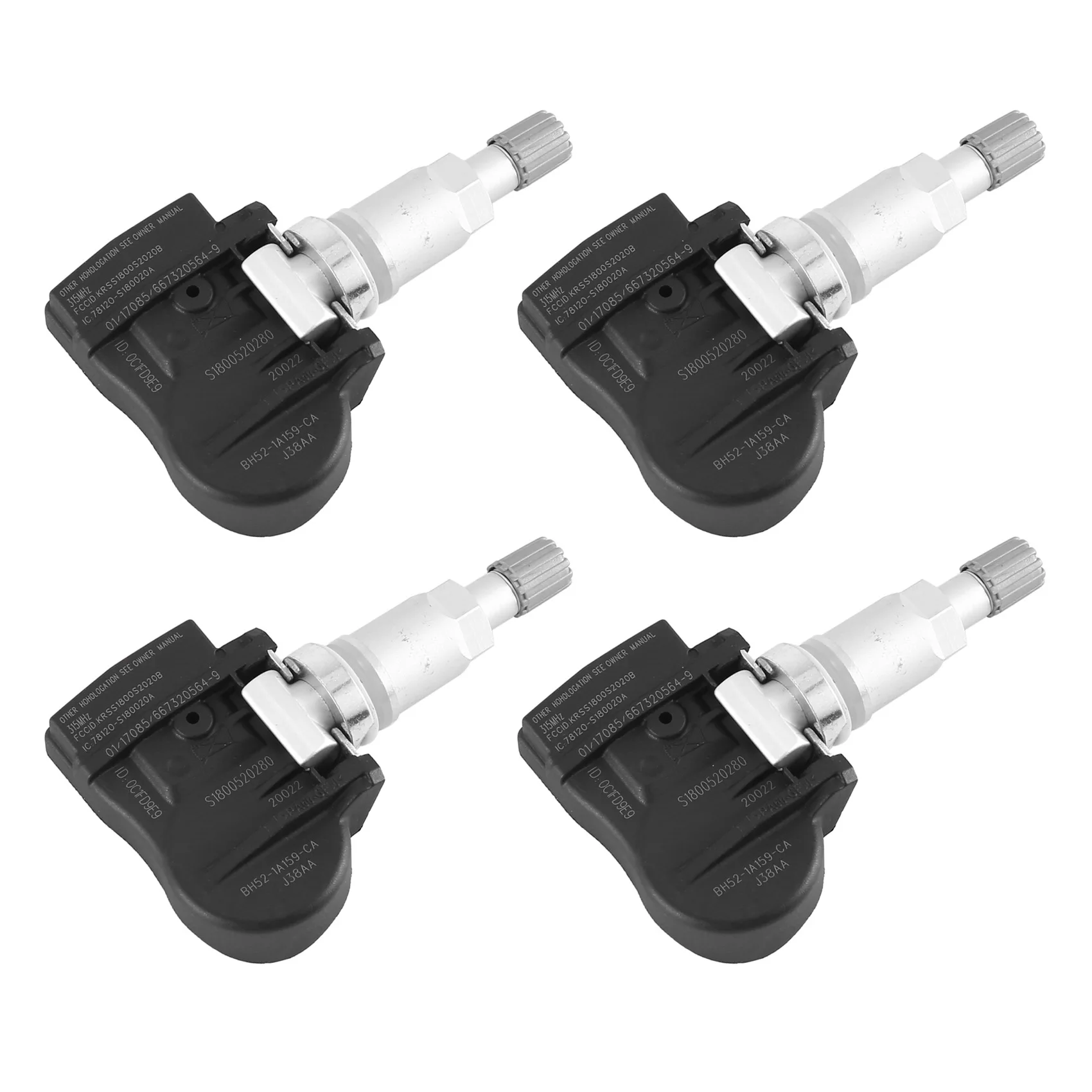 Set of 4 Tire Pressure Sensor TPMS BH52-1A159-CA for Land Rover LR4 Jaguar BH521A159CA
Set of 4 Tire Pressure Sensor TPMS BH52-1A159-CA for Land Rover LR4 Jaguar BH521A159CA