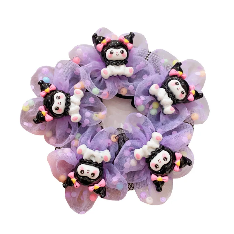 Miniso Sanrio Kuromi мультяшная сетка для волос Девочка милая Корейская версия цветочный диск для волос головной убор маленькая девочка аксессуары для волос
Miniso Sanrio Kuromi мультяшная сетка для волос Девочка милая Корейская версия цветочный диск для волос головной убор маленькая девочка аксессуары для волос