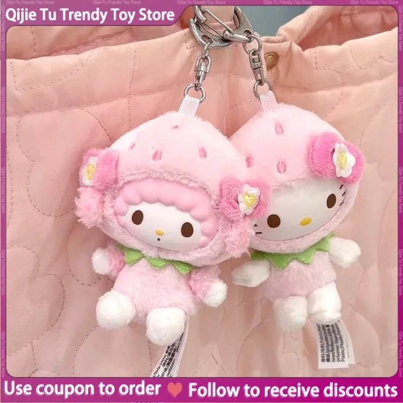 Genuine Sanrio Strawberry Sweet Series Plush Keychain Blind Box Trendy Toy Doll Bag Pendant Cute Gift For Girls Holiday Surprise
Genuine Sanrio Strawberry Sweet Series Plush Keychain Blind Box Trendy Toy Doll Bag Pendant Cute Gift For Girls Holiday Surprise