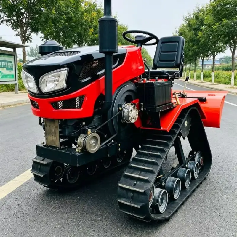 Customized Crawler Rotary Tiller, Small Ploughing Machine, New Energy‑Saving Farm Rotary Tiller, High‑Power Mini Tiller
Customized Crawler Rotary Tiller, Small Ploughing Machine, New Energy‑Saving Farm Rotary Tiller, High‑Power Mini Tiller