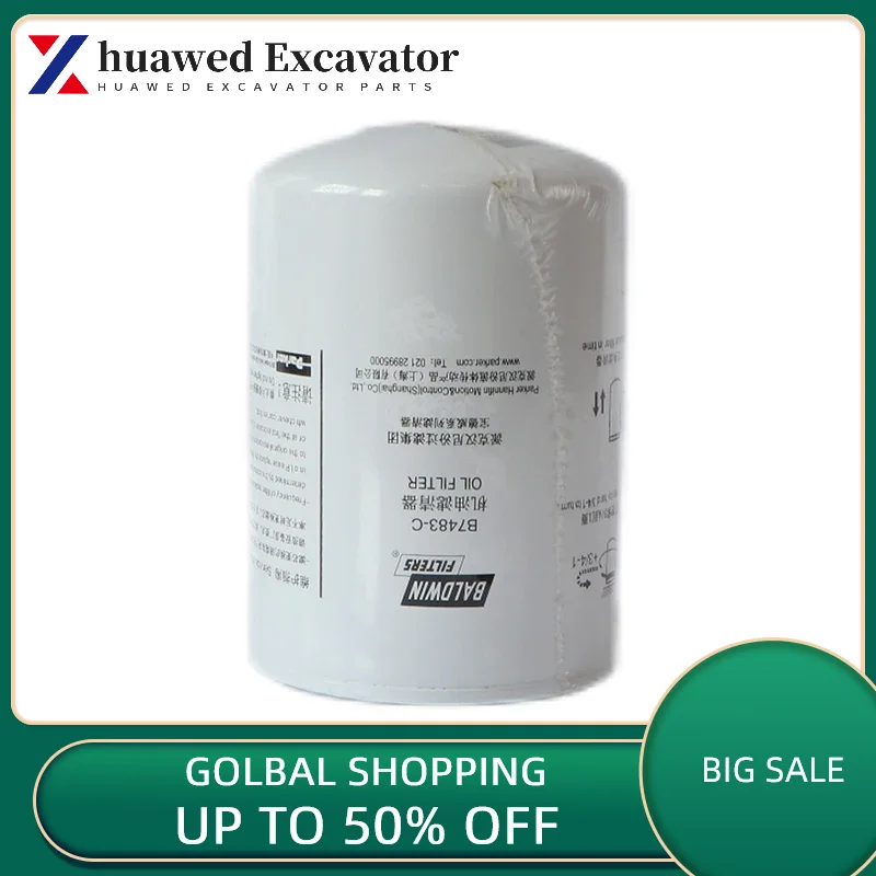Parker Original B7483-c Suitable for Weichai 612630010239 Heavy Duty Truck Vg1246070031 Engine Oil Filter Element
Parker Original B7483-c Suitable for Weichai 612630010239 Heavy Duty Truck Vg1246070031 Engine Oil Filter Element
