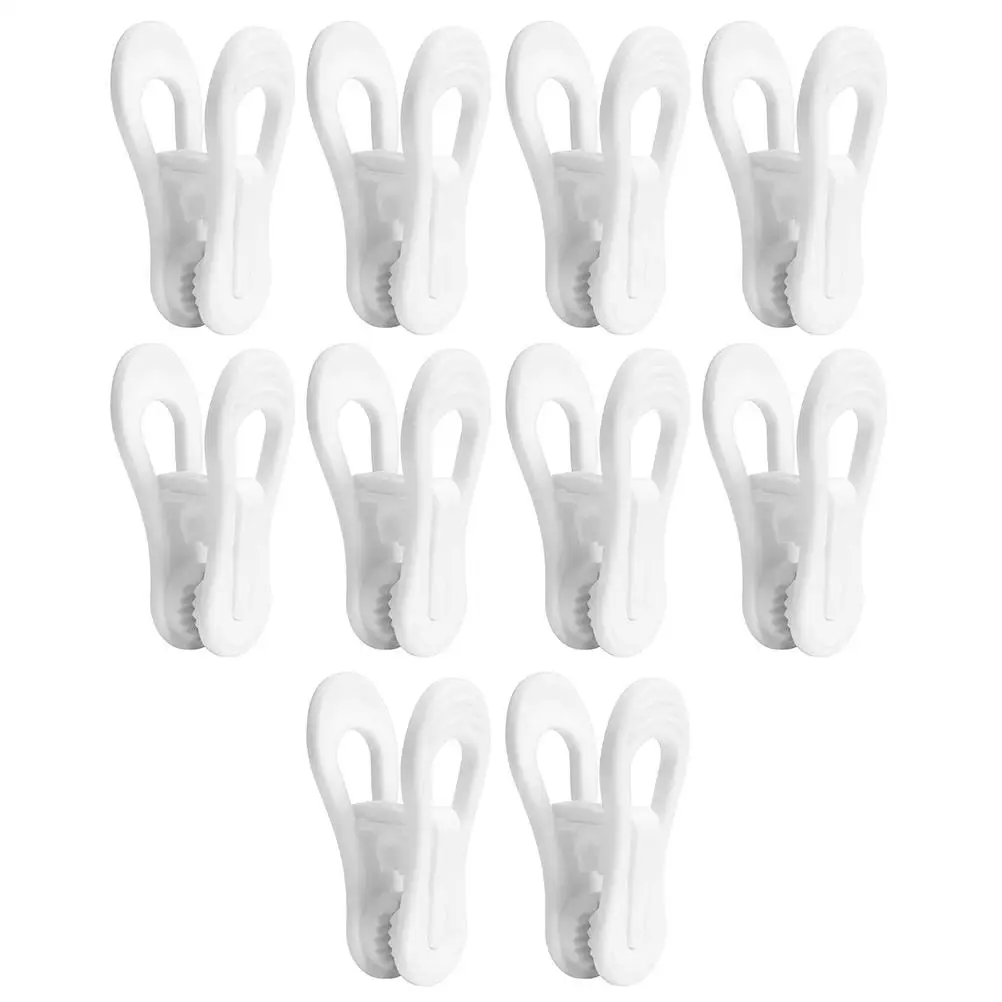 10pcs Anti-slip Clothes Hanger Clips Plastic Pegs for Wet Swimsuits Towels Quilts Underwear Safe Sturdy Gifts
10pcs Anti-slip Clothes Hanger Clips Plastic Pegs for Wet Swimsuits Towels Quilts Underwear Safe Sturdy Gifts
